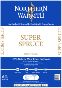 Northern Warmth Super Spruce Pellets